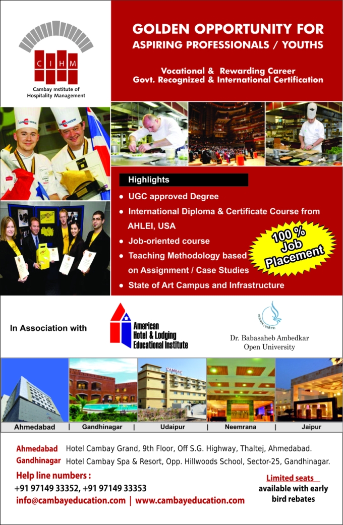 BBA in Hospitality Management - Cambay Education
